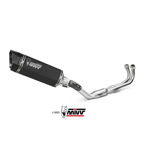 MIVV FULL SYSTEM SR-1 BLACK YAMAHA T-MAX 560 2022-25