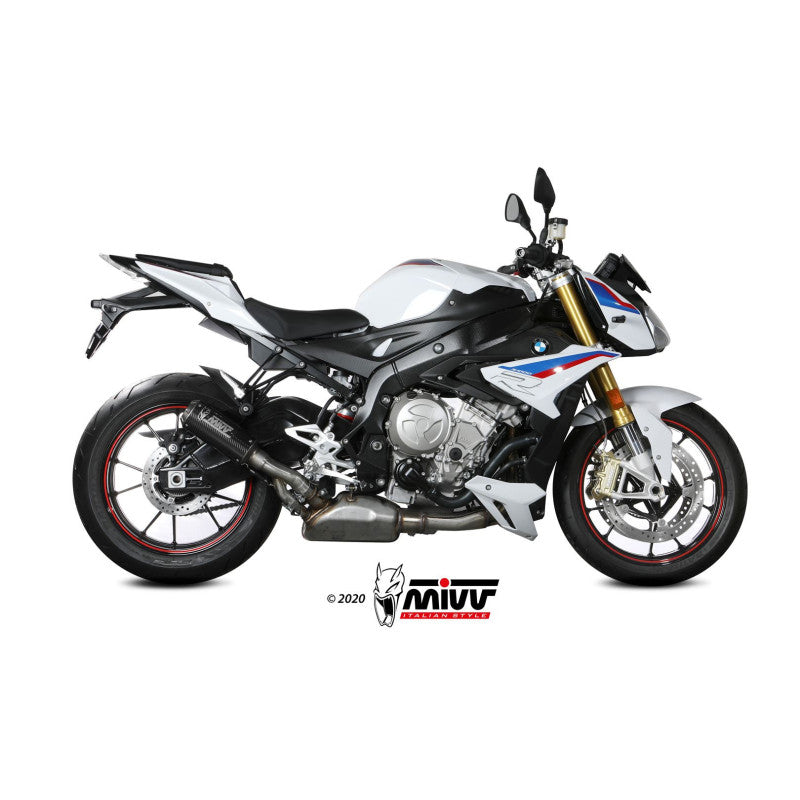 MIVV SLIP-ON MK3 CARBONO HOMOLOGADO BMW S 1000 R 2017-20