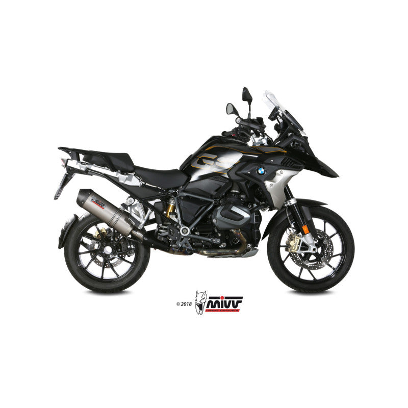 MIVV SLIP-ON OVAL TITAN HOMOLOGADO BMW R 1250 GS / ADVENTURE 2019-23