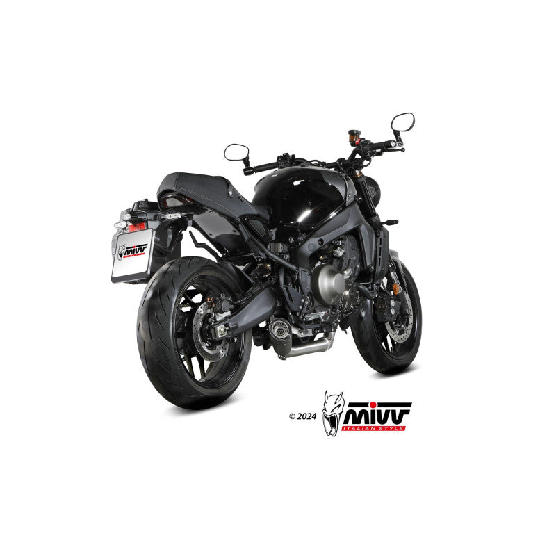 MIVV FULL SYSTEM X-M5 BLACK YAMAHA XSR 900 / GP 2022-26 / MT-09 / SP / FZ-09 2024-26 / R9 2025-26