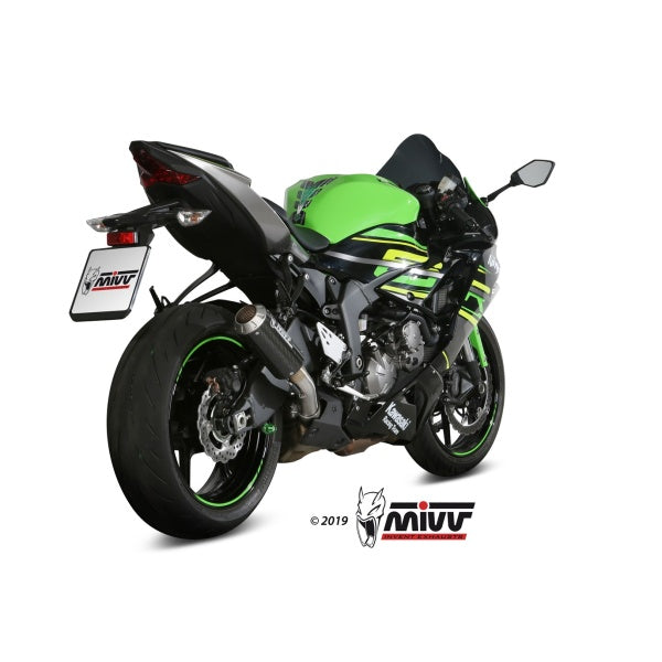 MIVV SLIP-ON MK3 CARBONO KAWASAKI ZX-6R 636 2019-24