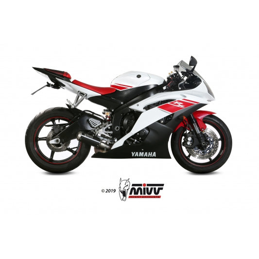 MIVV SLIP-ON MK3 BLACK HOMOLOGADO YAMAHA R6 2006-16