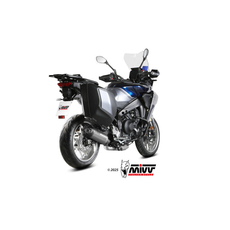 MIVV ESCAPE COMPLETO 3x1 AK-1 TITANIUM HOMOLOGADO YAMAHA TRACER 9 / GT / GT+ 2025-26