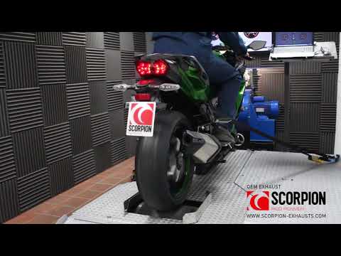 SCORPION SERKET PARALLEL SLIP-ON KAWASAKI NINJA H2 SX 18'-20