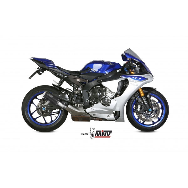 MIVV SLIP-ON MK3 CARBONO HOMOLOGADO YAMAHA R1 2015-23