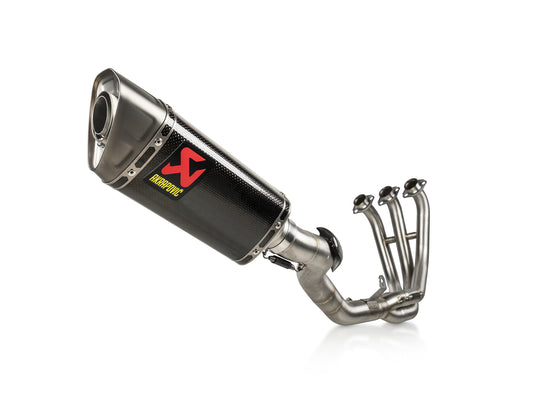 AKRAPOVIC FULL SYSTEM RACING CARBONO YAMAHA TRACER 9 / 9 GT 2021-25