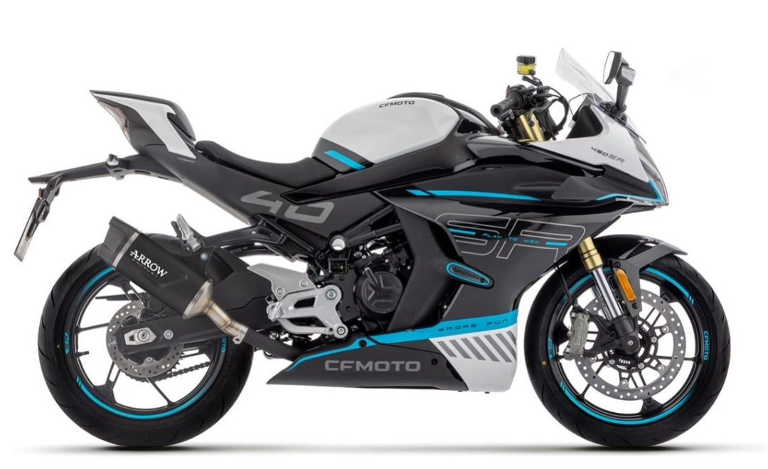 ARROW INDY RACE EVO DARK HOMOLOGADO CF MOTO 450NK / 450SR 2023-24