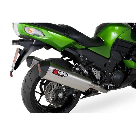 SCORPION SERKET PARALEL DOBLE KAWASAKI ZZR 1400 2012-20