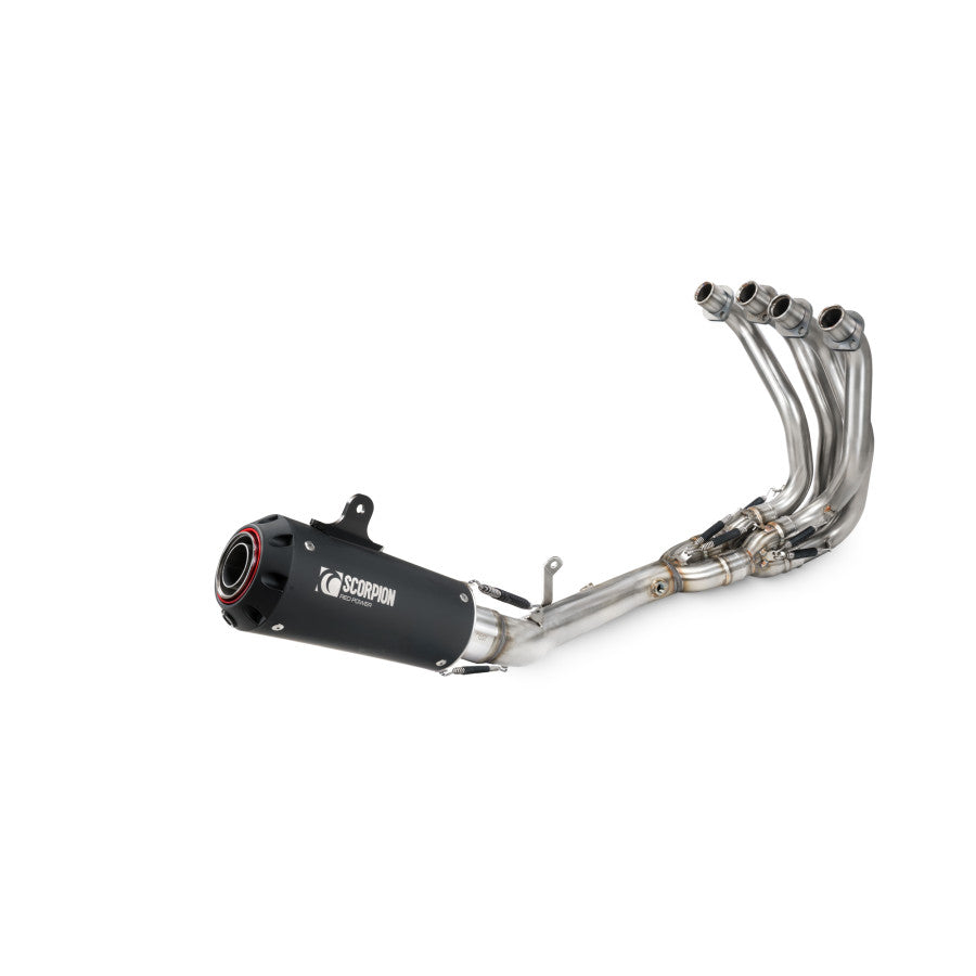 SCORPION FULL SYSTEM RED POWER KAWASAKI ZX-4RR 2023-25