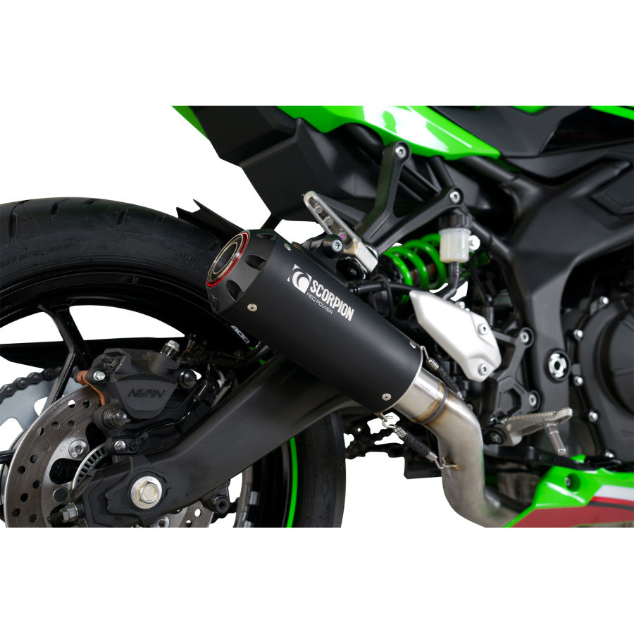 SCORPION FULL SYSTEM RED POWER KAWASAKI ZX-4RR 2023-25
