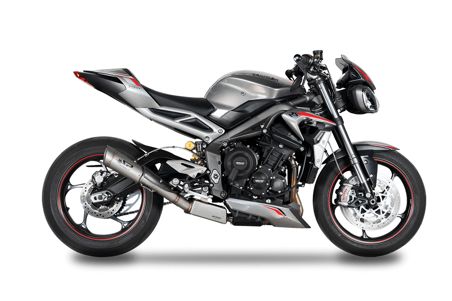 SPARK GRID-O HOMOLOGADO TRIUMPH STREET TRIPLE 765 2020-22