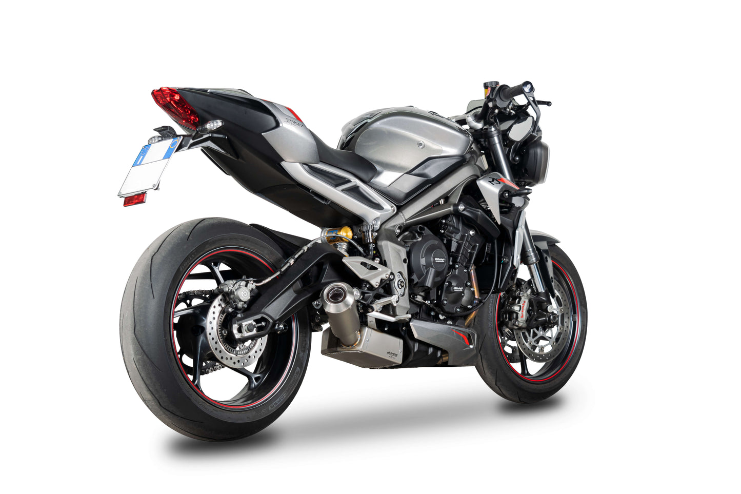 SPARK SILENCIADOR MOTO GP HOMOLOGADO TRIUMPH STREET TRIPLE 765 2020-22